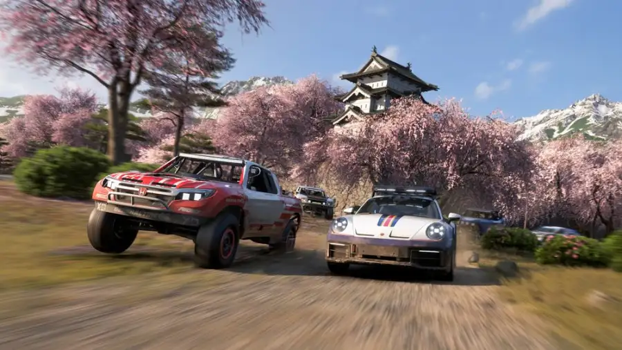 Forza Horizon 6 日本地图弘前城官方截图
