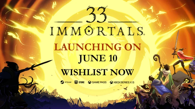 《33 Immortals》6 月 10 日 1.0 发售宣传图