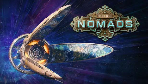 Stellaris Nomads DLC 的 Steam 商店官方视觉图