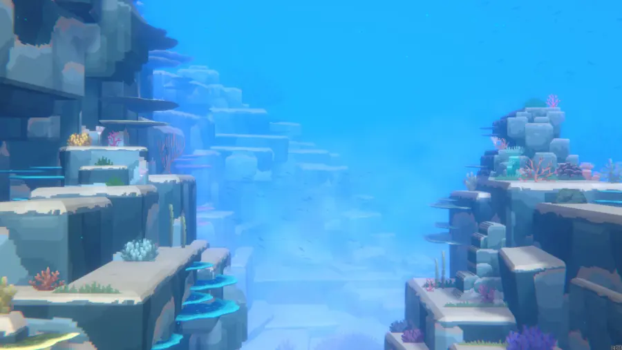《潜水员戴夫》In the Jungle DLC 的丛林与淡水湖官方背景图
